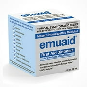 EMUAID Ointment - Regular Strength for Eczema, Athletes Foot, Psoriasis, Jock Itch, Anti Itch, Rash, Shingles and Skin Yeast Infection 2 Ounces