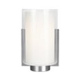 thumbnail image 2 of Feiss VS22601SN Bergin 1-Light Wall Sconce in Satin Nickel, 2 of 2