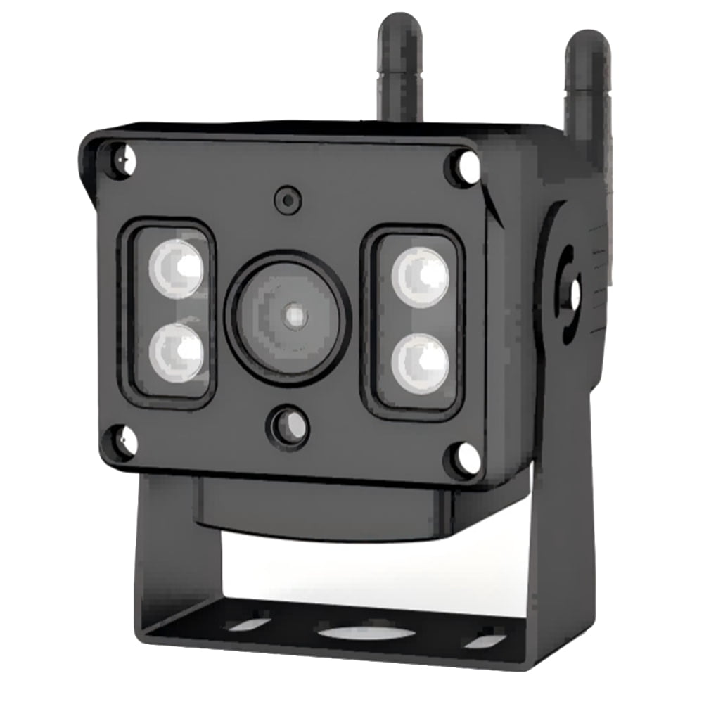 WiFi Wireless Security Camera Outdoor Waterproof Full Metal Housing IP CCTV Monitoring Remote Video Surveillance,1 * Camera 1 * 10m extension cable 1 * screwdriver 1 * bracket 1 * 128G TF card,Black