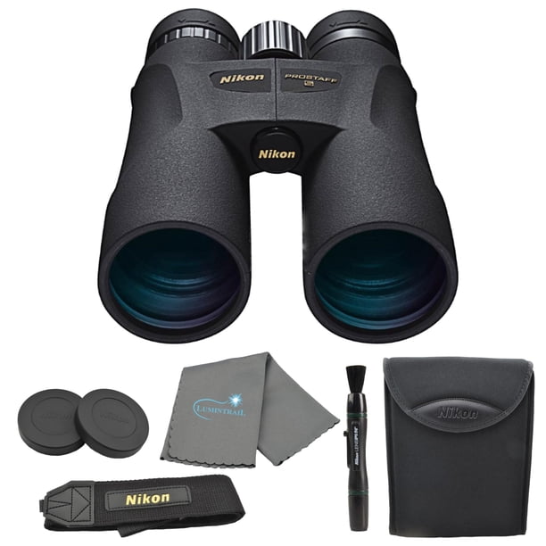 Binoculares Nikon PROSTAFF 5 10x50 (7572) negros con accesorios