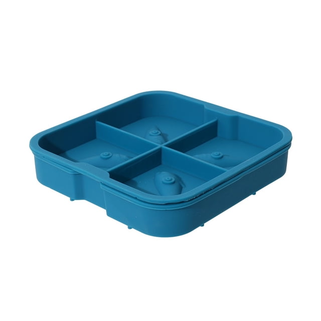El Molde de Tiburón de Hielo de Silicona de Tiburón Es Fácil de Desmoldear Y Adecuado para Bebidas de Agua Potable