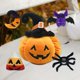 thumbnail image 2 of Halloween Pumpkin Playset Moon Rice Ball Spider Bat Soft For Home Kids, 2 of 5