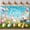 1B-180X110cm, variant on Pastel Color Happy Easter Banner Cute Bunny Design Easter Party Background Floral Decoration Easter Egg Detail for Easter Party Outdoor Celebration Photo Shoot