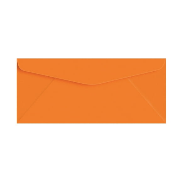 Bright Color Orange #10 Envelopes - 25 Envelopes