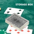 thumbnail image 2 of 6 cajas de plástico vacías para naipes, organizador de cartas, estuche transparente para barajas de juegos, cartas de póker y cartas con fundas., 2 of 8