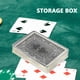 thumbnail image 2 of 6 cajas de plástico vacías para naipes, organizador de cartas, estuche transparente para barajas de juegos, cartas de póker y cartas con fundas., 2 of 8