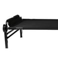 thumbnail image 4 of Disc-O-Bed Single Cot, Portable Sleep Solution for Tents & Cabins, Black, 2XL, 4 of 8