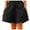 Black, variant on Buigttklop Short for Women 2024,Women Ladies Solid Pants Streetwear Elastic Pocket Frenulum Loose Jogger Short Pants