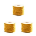 thumbnail image 2 of Justharion Agate Elastic thread Jade beads bracelets Stretchy Crystal Cord String DIY yellow 3Set, 2 of 6