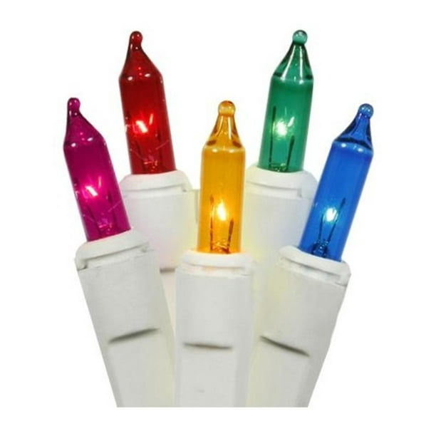 Set of 50 Battery Operated Everglow MultiColor Mini Christmas Lights