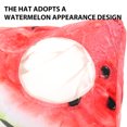 thumbnail image 5 of BRIGHTFUFU Watermelon Slice Hat 1Set Cartoon Style for Men Summer Activities, 5 of 5