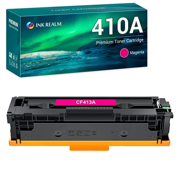 1-Pack Compatible Toner Replacement for HP CF413A Color LaserJet Pro MFP M477fnw M477fdn M477fdw M377dw, M452dw M452nw M452dn Printer Ink Magenta