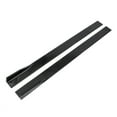 thumbnail image 2 of 6pcs Set Car Universal Side Skirts Extension 78.7Inch/2m Splitters Body Kit Rocker Extension Panel Splitter Lip, Black, 2 of 9