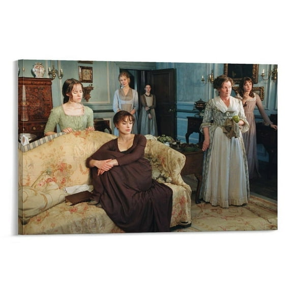 Pride & Prejudice Movie Poster Wall Art Poster Bedroom Prints Home Decor Hanging Picture Canvas Painting Posters
