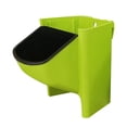 thumbnail image 2 of Jardinera Vertical Apilable Gloria de resina verde, 2 of 8