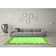 thumbnail image 3 of Ahgly Company Indoor Rectangle Oriental Green Traditional Area Rugs, 7' x 9', 3 of 4