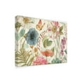 thumbnail image 2 of Trademark Fine Art 'Rainbow Seeds Flowers I Wood Cream' Canvas Art by Lisa Audit, 2 of 3