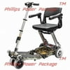 Free Rider USA - Luggie Elite - Compact Foldable Scooter - 4-Wheel - Camouflage - PHILLIPS POWER PACKAGE TM - $500 VALUE