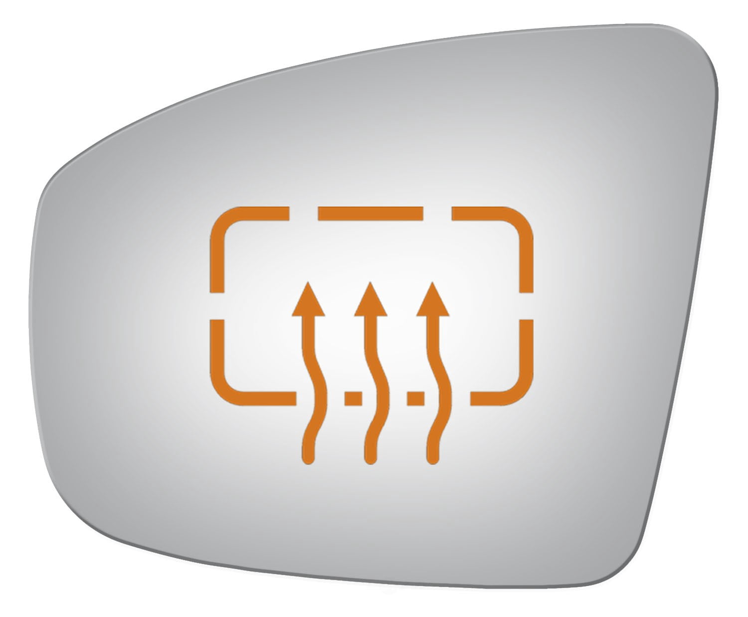 Burco Side View Mirror Replacement Glass - Clear Glass - 4246H