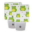 thumbnail image 5 of Cute Frog Night Light LED Dusk to Dawn Auto Sensor Night Lamp Plug-in Nightlight for Bedroom Hallway Kitchen 2 PCs, 5 of 7