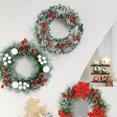 thumbnail image 2 of 30cm Christmas Wreaths Door Hanging Rattan Venue Layout Christmas Decorations Garland for Home Party Decoration Noel New Year, 2 of 5