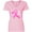 AD-Pink, variant on Inktastic Love, Care, Cure Breast Cancer Awareness Pink Ribbon Women's V-Neck T-Shirt