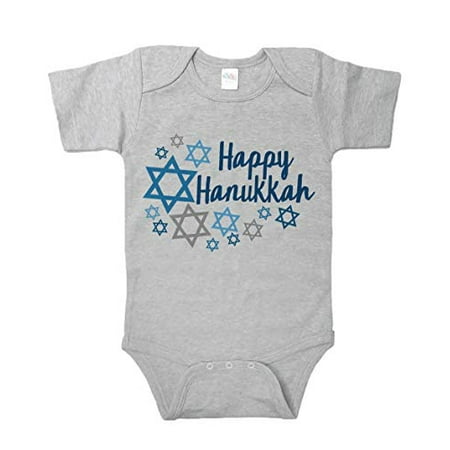 

7 ate 9 Apparel Kids Candy Cane Onepiece Grey