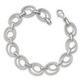 thumbnail image 1 of 925 Sterling Silver Link Chain Bracelet, 1 of 6