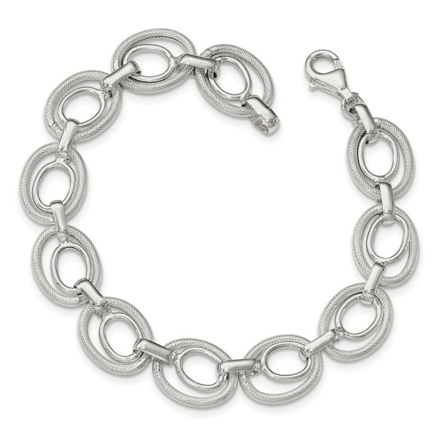 925 Sterling Silver Link Chain Bracelet