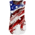 thumbnail image 3 of OAVQHLG3B 4th of July Outfits for Women American Flag T Shirt Summer Tops for Women Sleeveless Love Heart O-Neck Patriotic Shirts Printing Relaxed Tops, 3 of 3
