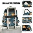thumbnail image 3 of FORMRS Mini Backpack Purse for Women Travel Daypack Casual Shoulder Bag, Oranges Pattern, 3 of 7