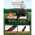 thumbnail image 4 of VEVOR 40-Inch Tow Behind Plug Aerator with Universal Hitch Lawn Aerator Tow Behind, 4 of 9