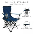 thumbnail image 3 of Chaise de Plage Pliante Portable pour Camping Extérieur, 3 of 5