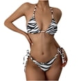 thumbnail image 1 of Moda mujer Split traje de baño mostrar cintura Sexy Bikini Floral Fridja  nalpqowj21029, 1 of 7