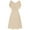Beige, variant on Women Formal Wedding Bridesmaid Dresses High-waist Party Ball Prom Gown Cocktail Dress