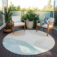 thumbnail image 6 of Addison Rugs Chantille Indoor/Outdoor Transitional Organic Beige Washable Round Rug, 8' x 8', 6 of 6