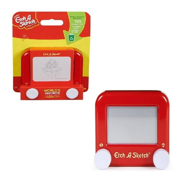 Pizarra Etch A Sketch Mágica De Bolsillo