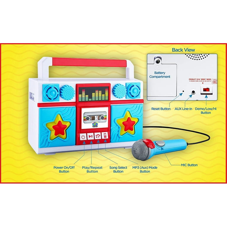 KIDdesigns Children's Toddler Radio Speaker Mic, Mother