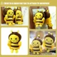 thumbnail image 5 of 10 Piezas De Abejas De Miel De Peluche Decoración De Abeja, 5 of 6