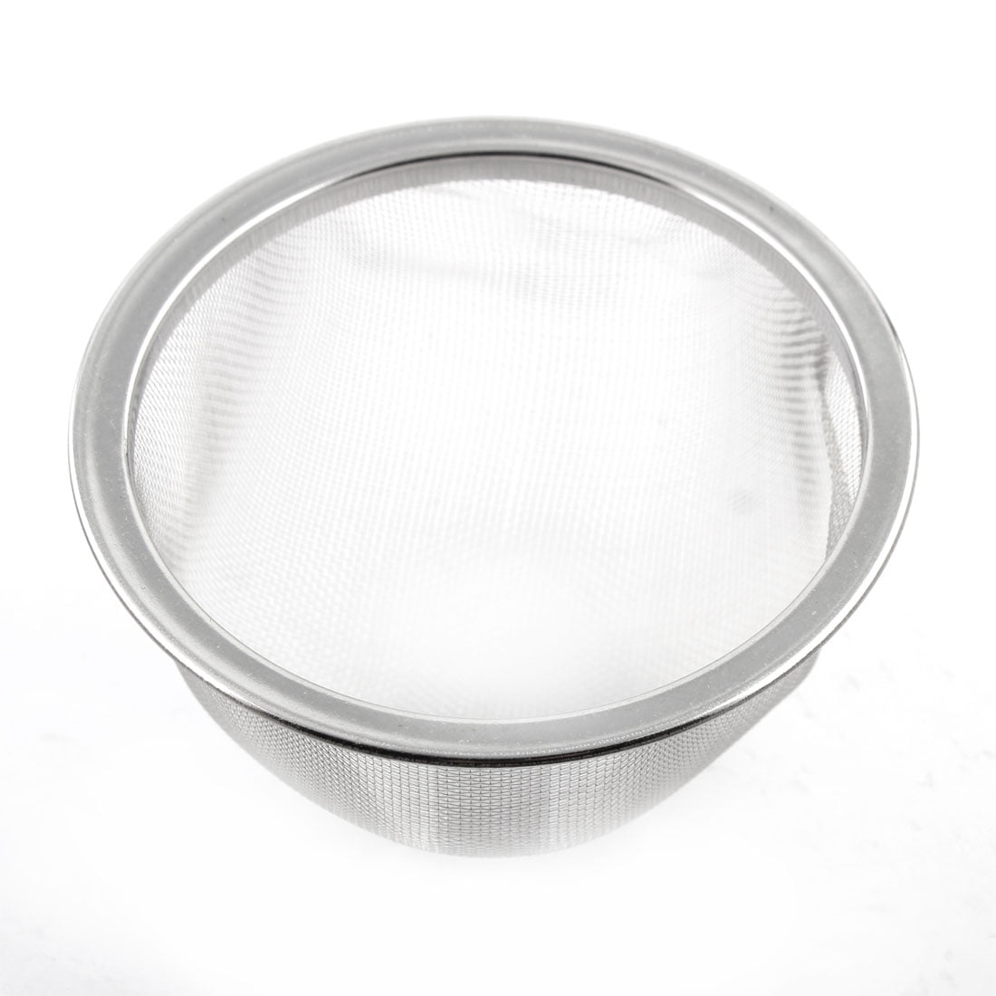 Kitchen Office Leaf Stainless Steel Round Mesh Filter Tea Strainer Kitchen Office Leaf Stainless Steel Round Mesh Filter Tea Strainer Silver Tone