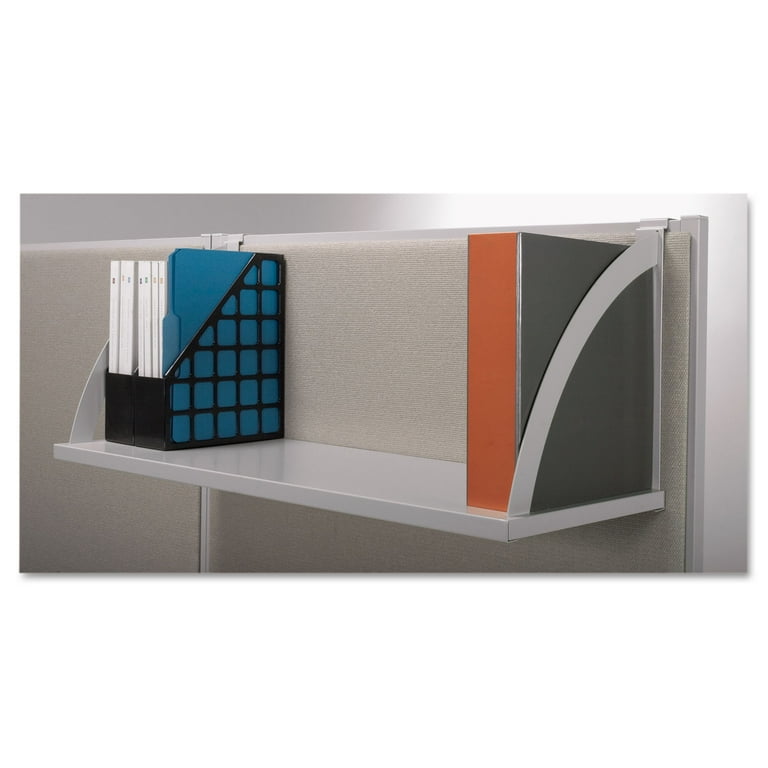 Verse Panel System Hanging Shelf, 60w x 12.75d, Gray Verse Panel System Hanging Shelf, 60w x 12.75d, Gray