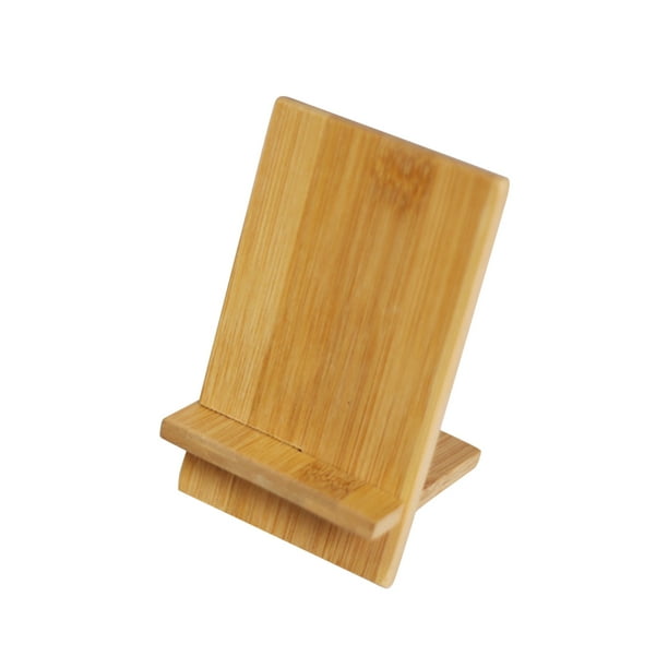 Bamboo Wooden Cell Phone Stand Tablet Stand Phone Dock Cradle Holder
