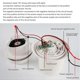 thumbnail image 5 of 12V RV Roof Ventilation Ceiling Exhaust Fan Grille Fan with LED Light for Motorhome Trailer-Good, 5 of 5
