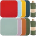 thumbnail image 1 of 50Pcs Reusable Paper Towels, Washable Kitchen Paper Towels Absorbent Kitchen Cleaning Household Cloths Napkins Paperless Towel, 9.8 x 9.8 Inch(Multi Colors), 1 of 7