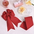 thumbnail image 5 of 4 Inch Grosgrain Ribbon - 10 Yards Craft Ribbon for Gift Wrapping, Wedding Decor, Hair Bows & DIY Projects Red, 5 of 6