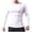 White, variant on Long Sleeve Compression Shirts for Men Crew Neck Athletic Muscle Slim Fit Shirt Stretch Raglan Sleeve Training Base Layer for Gym