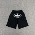 thumbnail image 4 of Pantalones cortos holgados de estilo europeo para hombre y mujer, estilo hip hop americano de moda de verano, pantalones deportivos de cinco puntos para la calle, 4 of 4