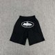 thumbnail image 3 of Pantalones cortos holgados de estilo europeo para hombre y mujer, estilo hip hop americano de moda de verano, pantalones deportivos de cinco puntos para la calle, 3 of 4