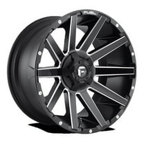 Fuel 1PC Aluminum Rim D616 CONTRA 18X9in Matte Black Milled Finish, D61618909845