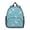 Unicorn and Flower, variant on Unicorn and Flower Blue Pattern Backpack for School, Cute School Bag with Adjustable Shoulder Straps and Padded Back, 13.8"x11.4"x6"